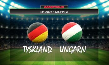EM 2024 i fodbold. Tyskland mod Ungarn