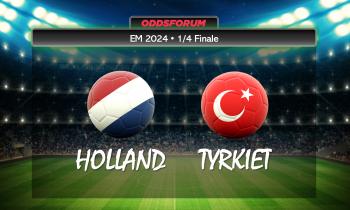 EM 2024 i fodbold. Holland mod Tyrkiet