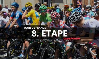8. etape i Tour de France 2019