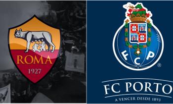 Roma - Porto - Begge hold kommer på tavlen