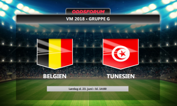 Belgien - Tunesien odds: Læs optakt med startopstillinger og livestream info