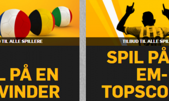 Spil på EM Topscorer og EM vinder og få 50 kr. bonus hos Betfair