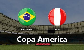 Brasilien - Peru odds: Spilforslag til Copa America finalen 2019
