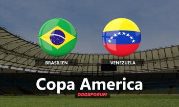 Brasilien - Venezuela: Odds, Spilforslag og Livestream