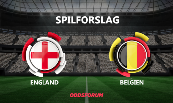England - Belgien Spilforslag: Topstrid om førstepladsen i Gruppe G