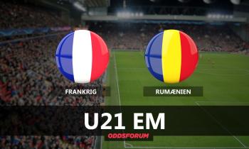 Frankrig U21 - Rumænien U21 EM: Odds og Spilforslag