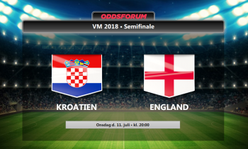 Kroatien - England odds: Se startopstillinger og live stream VM semifinalen gratis på nettet