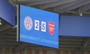 Leicester vs Arsenal - Massevis af mål