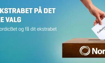 Få 50 kroner ekstrabet på det danske Folketingsvalg hos NordicBet