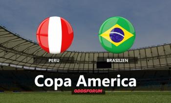 Peru - Brasilien: Odds, Spilforslag og Livestream