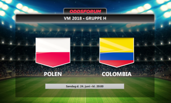 Polen - Colombia odds: Se startopstillinger og livestream på VM 2018 opgøret her