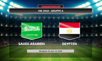 Saudi-Arabien - Egypten odds: Se startopstillinger og live stream VM kampen