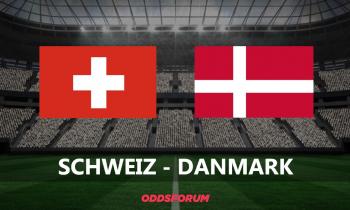 Spilforslag til Schweiz - Danmark