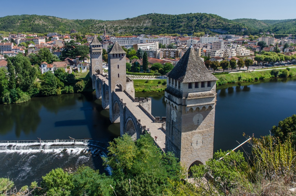 Valentré-broen i Cahors, Frankrig