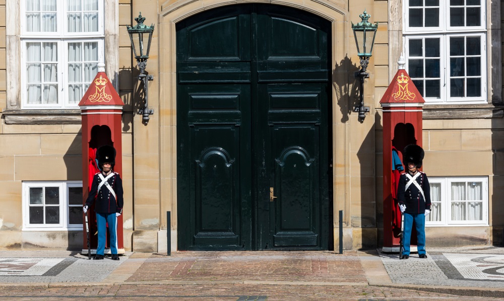 Dronningens Nytårstale afholdes normalt på Amalienborg i København (foto: shutterstock.com)